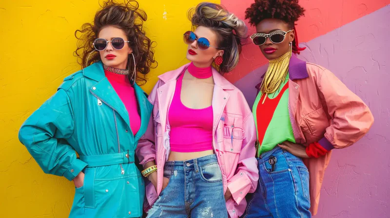 The Bold and Brilliant Era of 80s Fashion